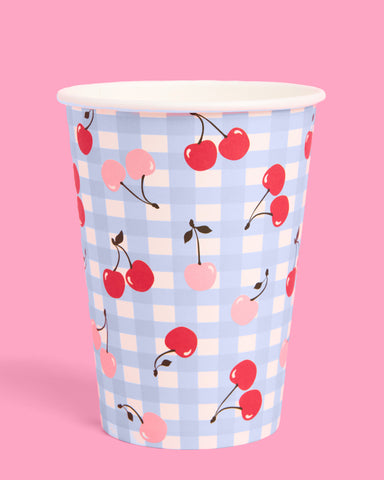 Cherry Cups - 24 paper cups