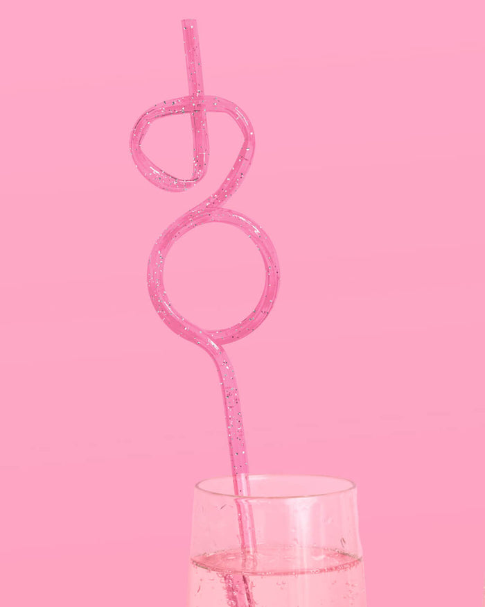 Mini Diamond Straws - 16 reusable straws