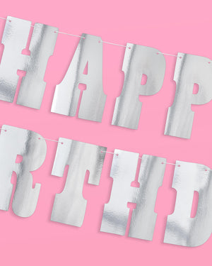 Western HBD Banner - 5 foot banner