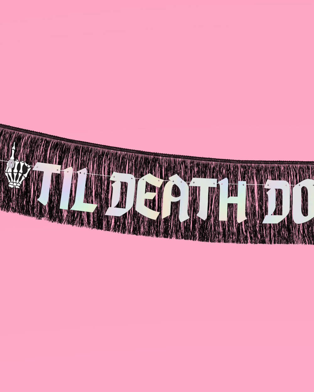 Till Death Banner - two piece banner