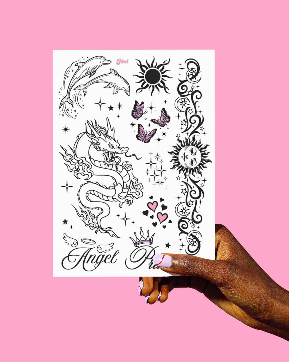 No Scrub Tats - 56 temporary tattoos