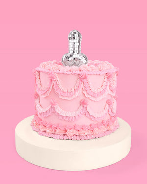 Penis Disco Topper Set - 3 mirrored cake toppers