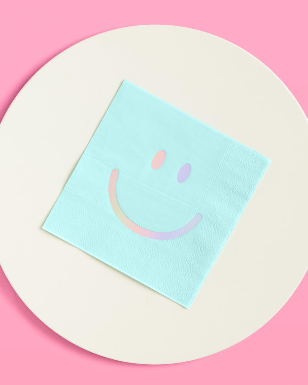 Smiley Napkin - 24 foil napkins