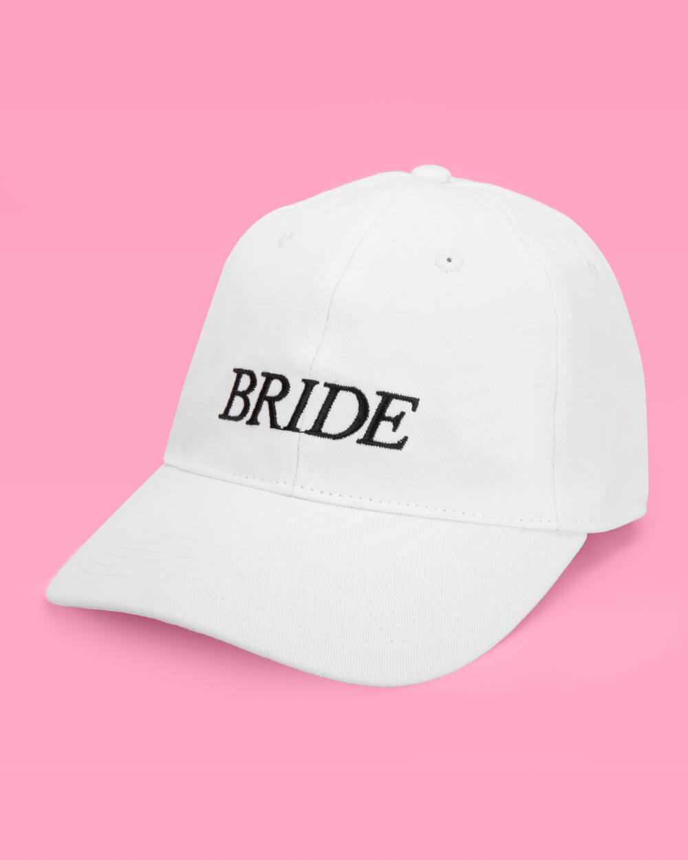 Bride Baseball Hat - embroidered cotton hat