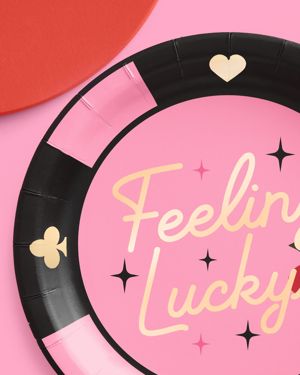 Feeling Lucky Plates - 24 paper plates