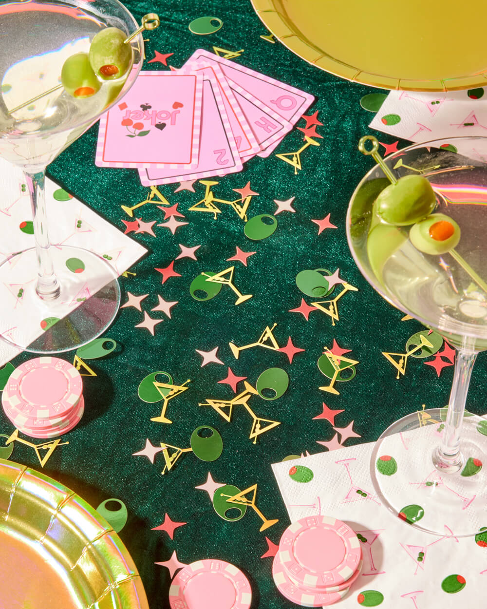 Martini Confetti - 200 pc foil confetti