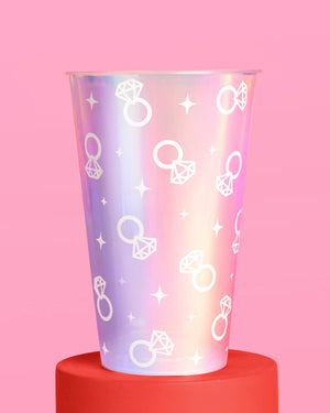 Engaged Era Cups - 16 plastic cups