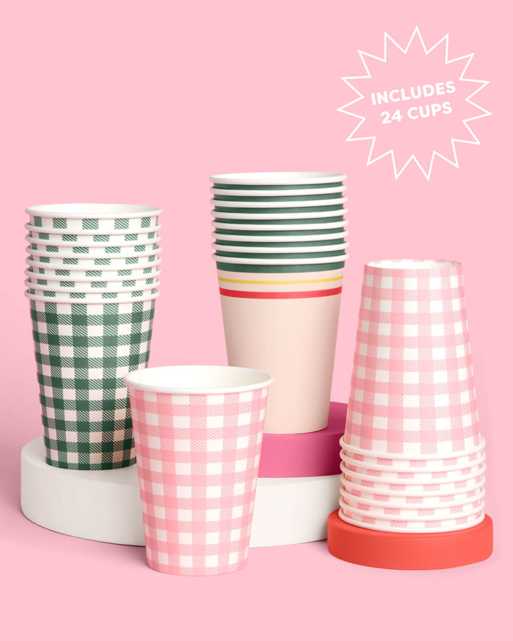 Camp Bride Cups - 24 paper napkins