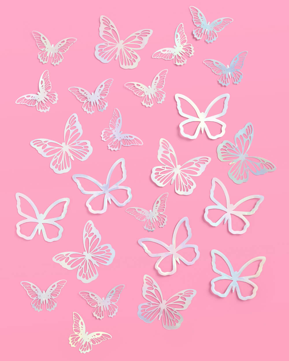 Butterfly Cake Topper - 3D foil cake topper