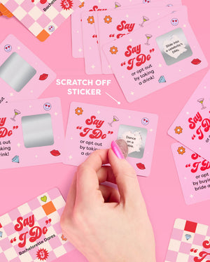 Say I Do Card Game -  25 scratch off dare cards