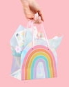 Rainbow Gift Bags - 10 iridescent + rainbow bags