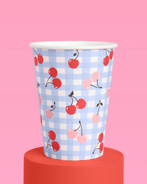 Cherry Cups - 24 paper cups