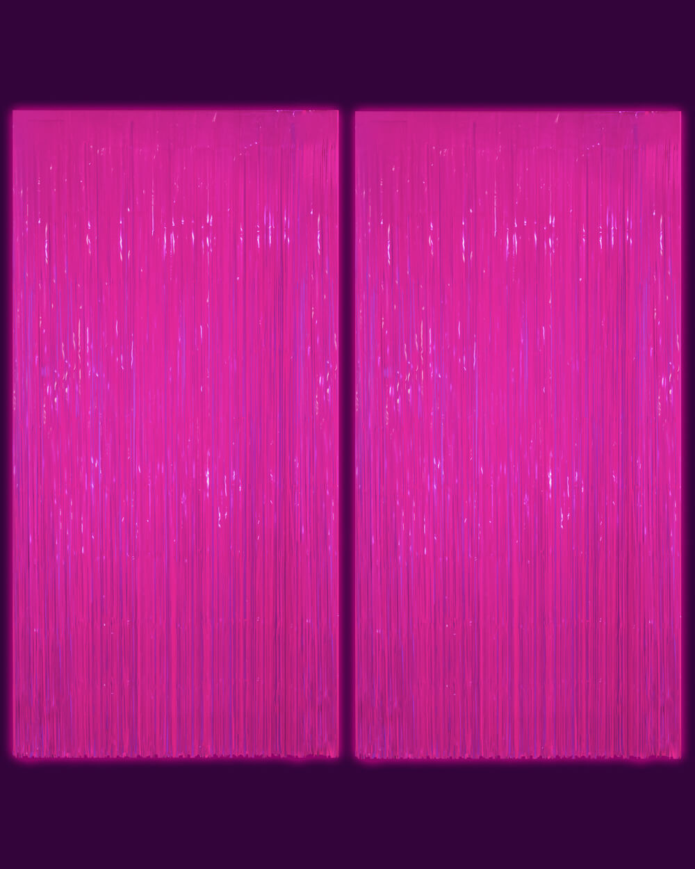 Rave Girl Glo Curtain - neon curtain