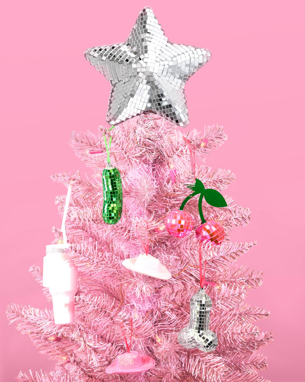 Disco Star Tree Topper - christmas tree topper