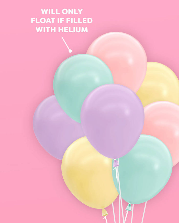 Pastel Balloon Pack - 24 matte balloons