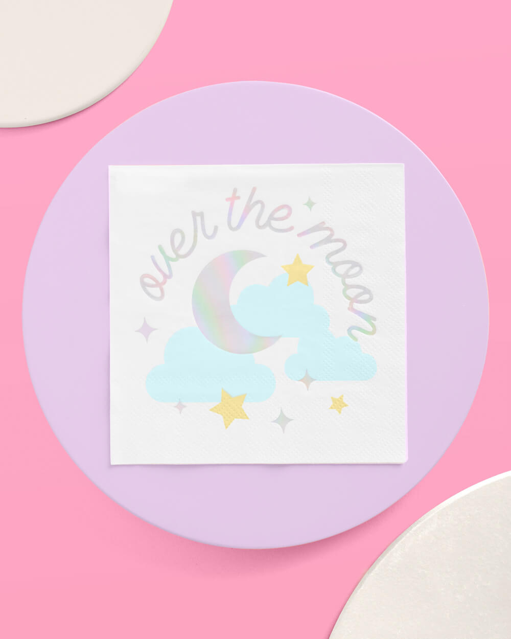 Over the Moon Napkins - 50 paper napkins