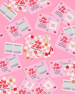 Say I Do Card Game -  25 scratch off dare cards