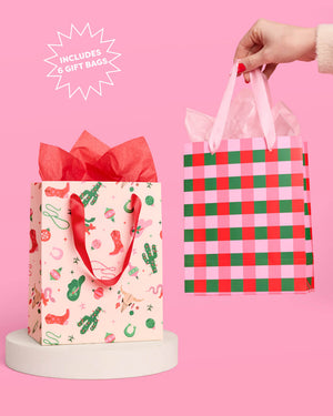 HO-down Gift Bag Set - 6 gift bags