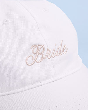 Tying the Knot Hat - embroidered hat + bow