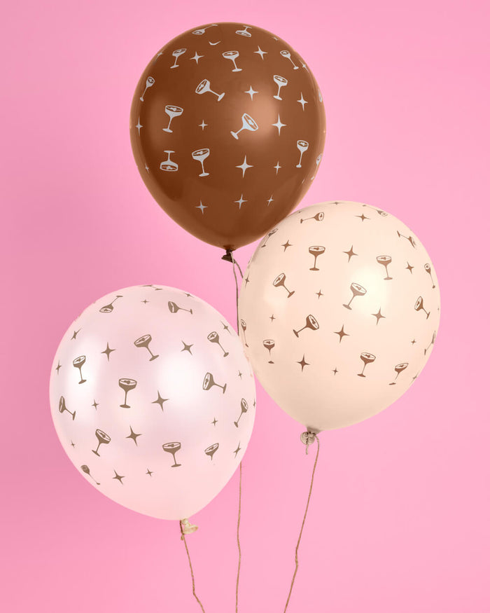 Espresso Martini Pack - 24 latex balloons