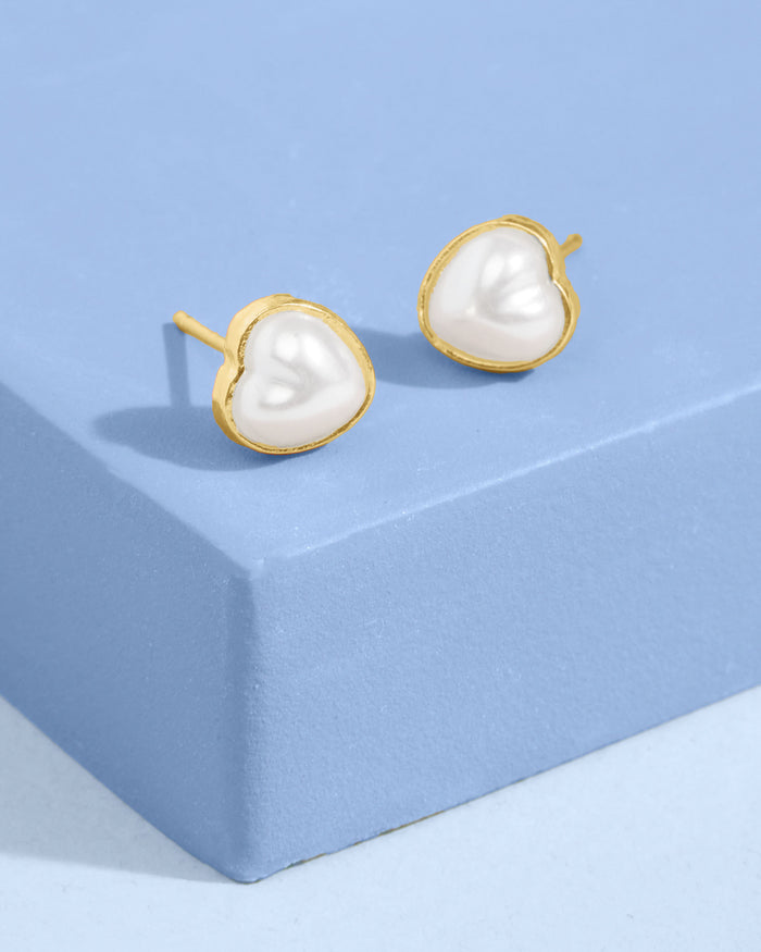 Pearls of Gold Earrings - set of 3 earrings