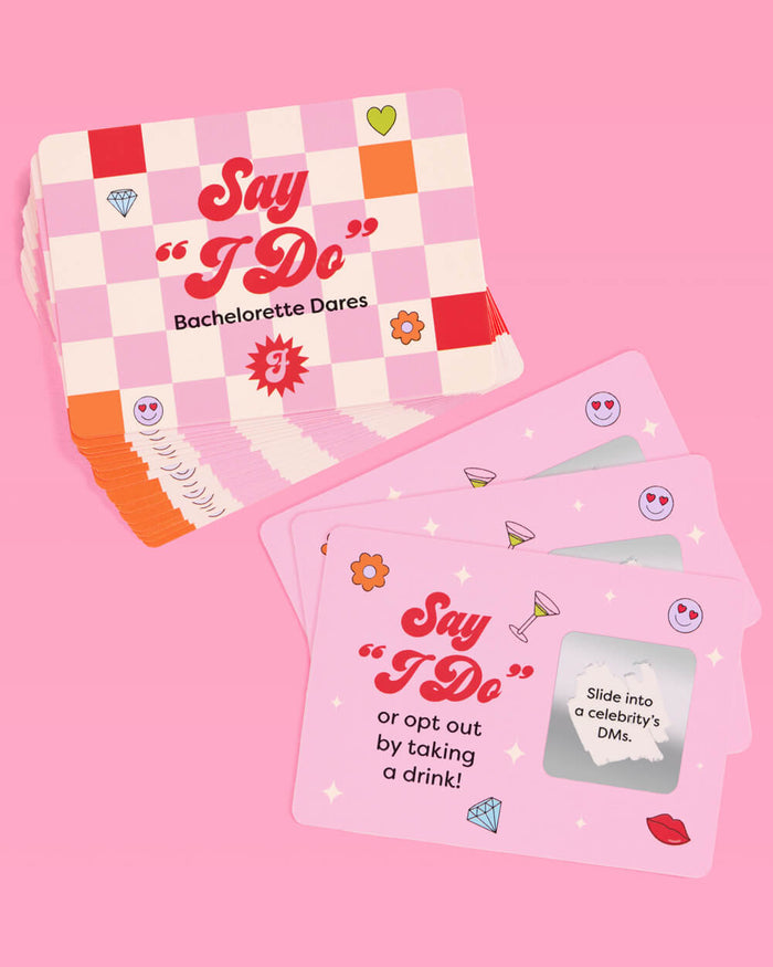 Say I Do Card Game -  25 scratch off dare cards