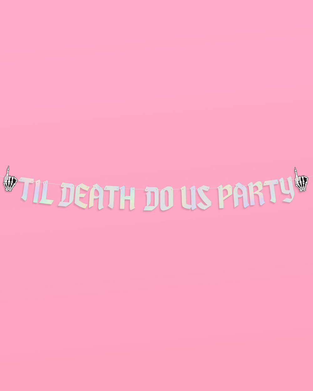 Till Death Banner - two piece banner