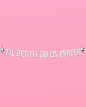 Till Death Banner - two piece banner