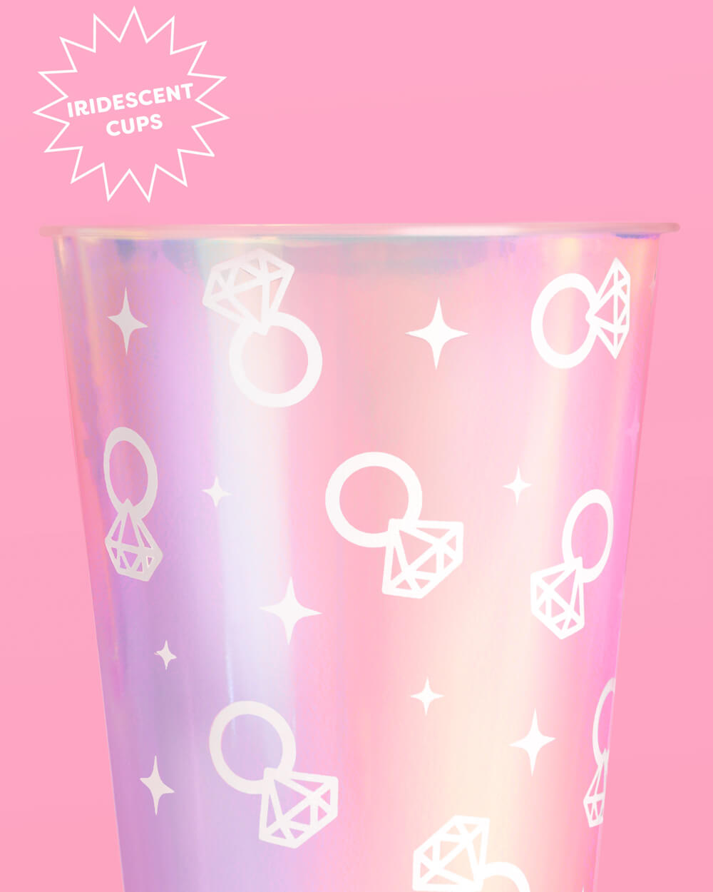 Engaged Era Cups - 16 plastic cups