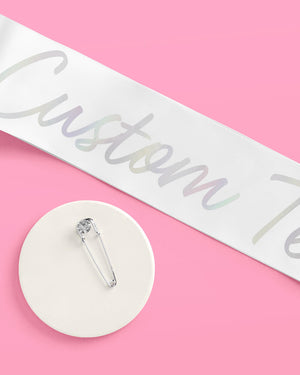 Scripty Custom Sash - customizable sash