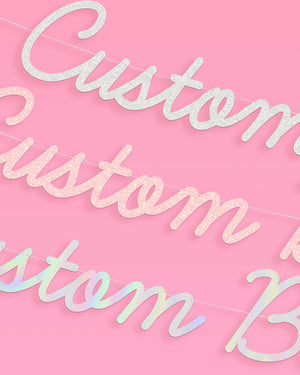 Pretty Custom Banner - customizable banner