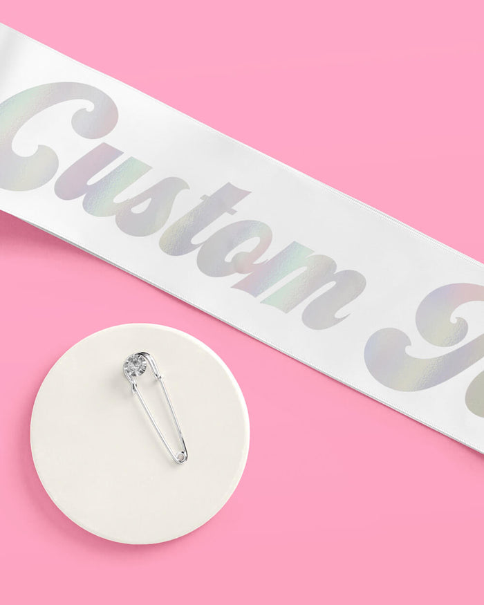 Disco Custom Sash - customizable sash