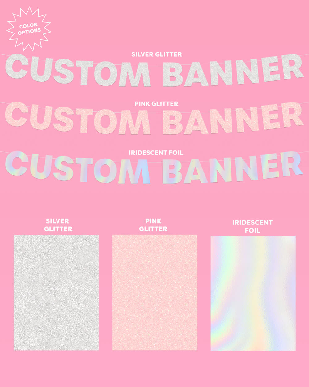 Classic Custom Banner - customizable banner