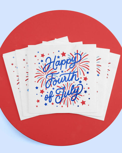 Party In The USA Napkins - 25 foil napkins – xo, Fetti