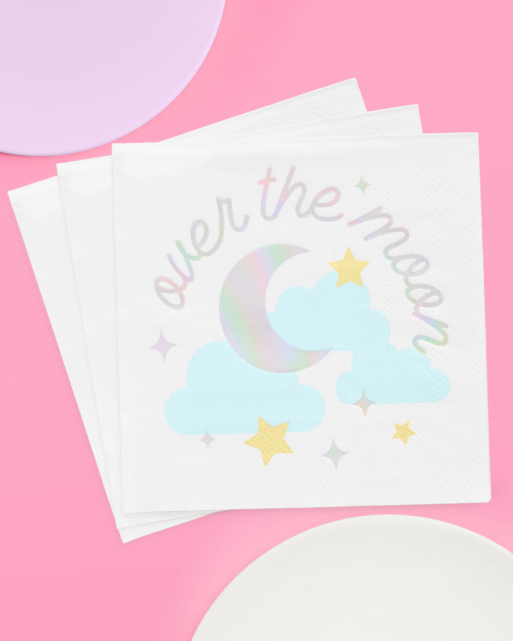 Over the Moon Napkins - 50 paper napkins