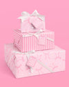 Pretty in Pink Wrapping Paper - 12 sheets + 16 tags