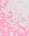 Disco Confetti - 200 pc iridescent foil confetti