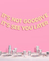 See You Later Banner - 6 foot banner