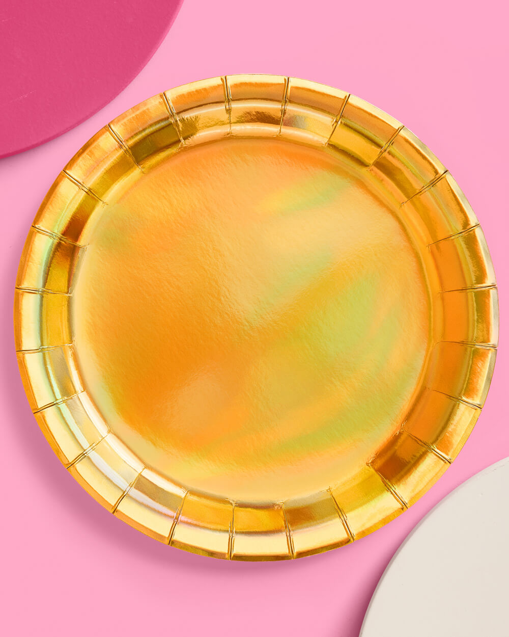 Golden Plates - 25 paper plates