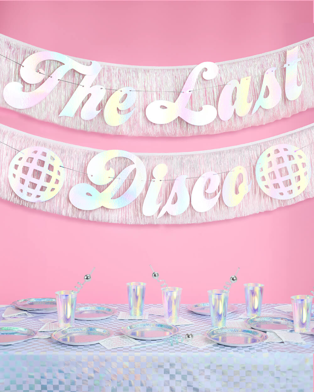 Last Disco Banner - two piece banner