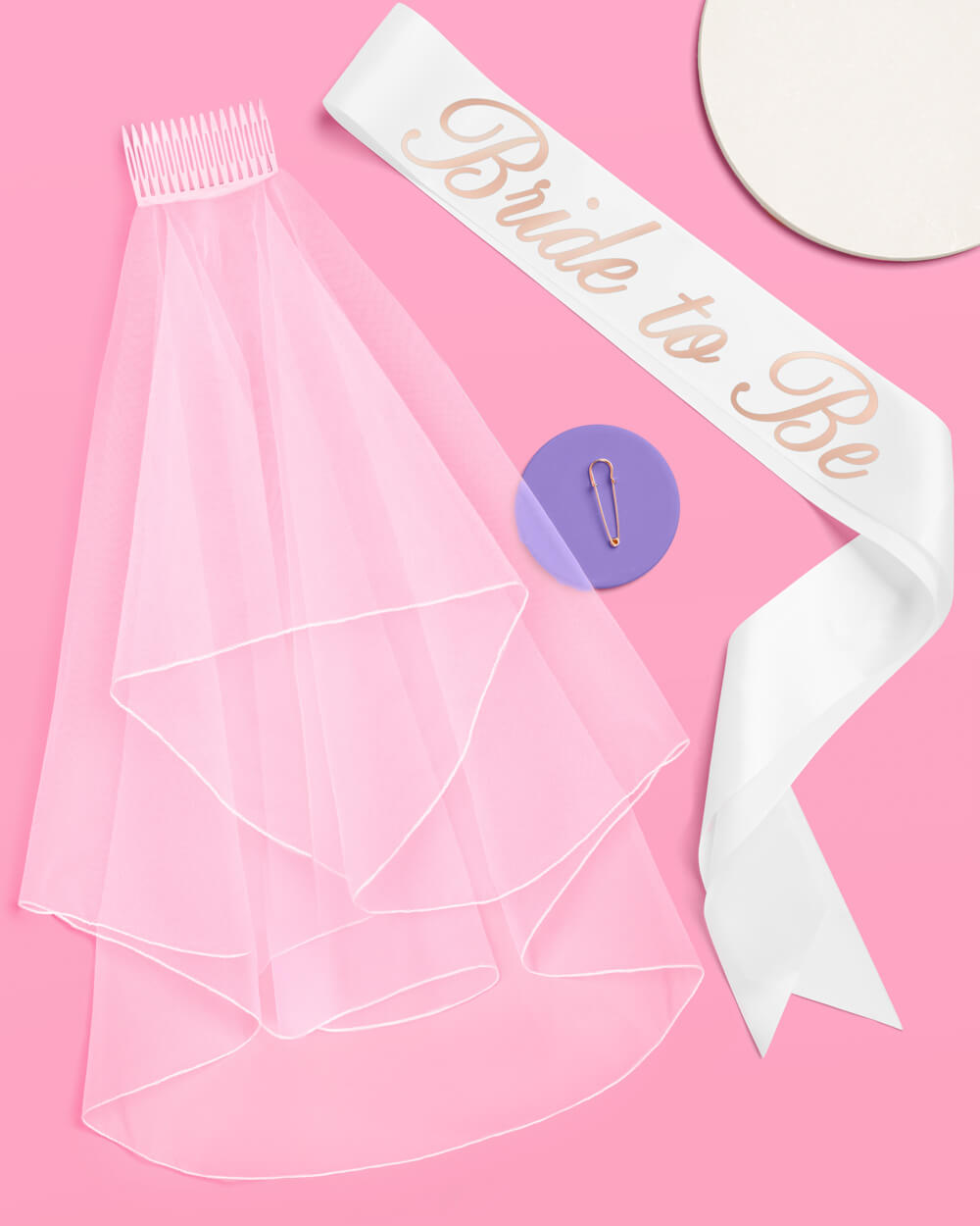 Love in Luxe Kit - bride to be sash + veil