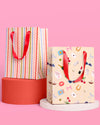 Cute Girl Gift Bag Set - 6 gift bags