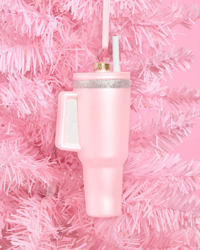 Hydration Queen Ornament - pearl pink ornament