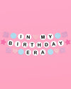 Bday Era Banner - friendship bracelet banner