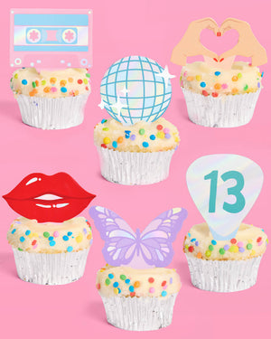 I'm the Problem Toppers - 24 cupcake toppers