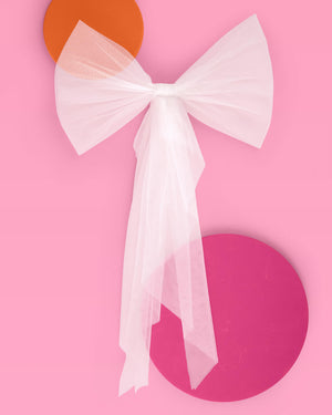 That Bride Bikini Bow - clip on bathing suit bow