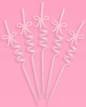 Bow Party Pack - plates, napkins + straws