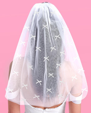 Tying the Knot Pack - sash, veil + gloves