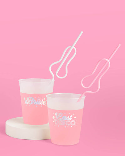 Novelty Style Sexy Penis Straws Sexy Plastic Pecker Sipper Straw