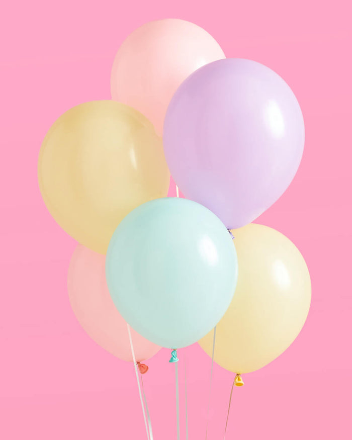 Matte Pastel Balloons 